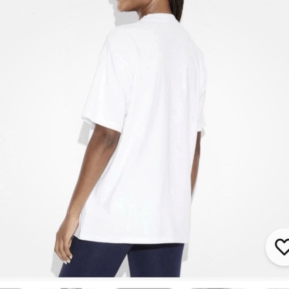 Wild Fable Oversized White Graphic 1995 West Coast Tour Concert Tee Size S NWT - Picture 2 of 5